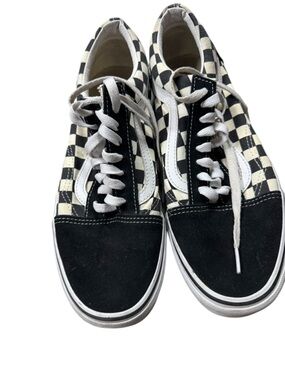 Vans Old Skool Checkerboard Skate Shoe size 9 men’s size 7.5